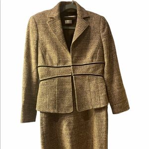 Valentino Spa Wool Blend Dress with Jacket. Size 6